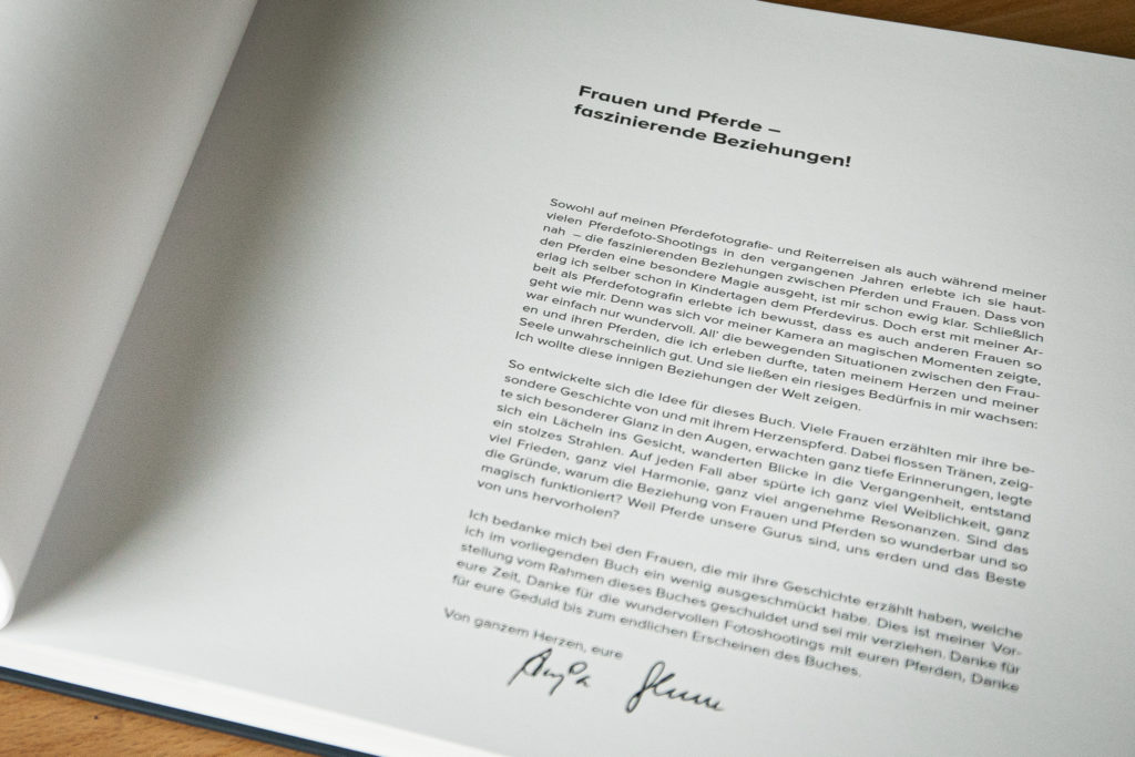 Faszination Frauen & Pferde, Anja Blum